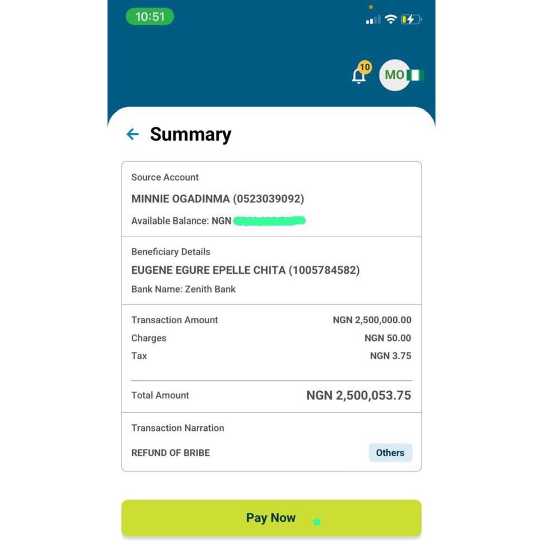 Lady who accused Rivers LGA chairman of ass@ulting her after exposing a dilapidated school in her area rejects N2.5 million paid into her account as compensation